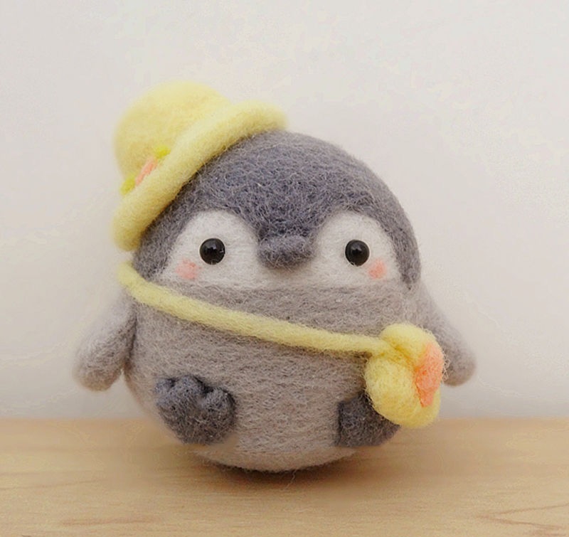 羊毛毡戳戳乐成品羊毛毡成品钥匙扣可爱动物车挂节日创意小礼物支持来