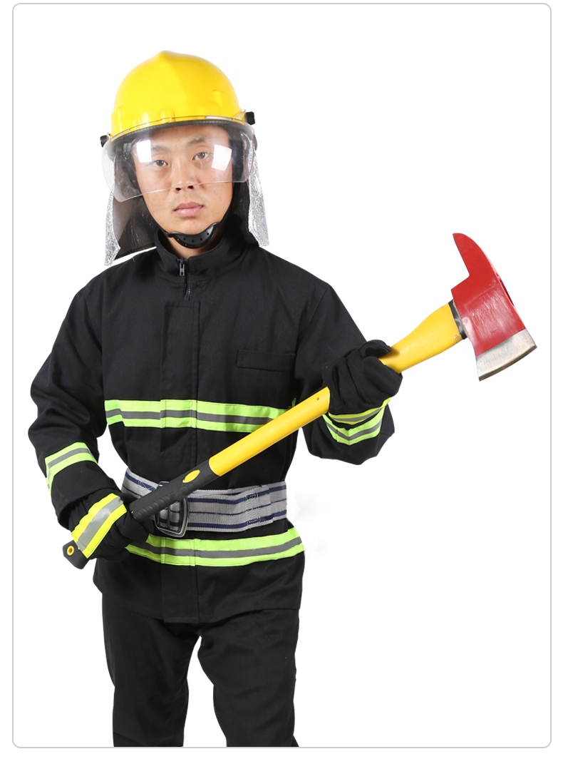 准航02款消防头盔3c认证灭火抢险救援头盔搭配消防服使用消防员防护