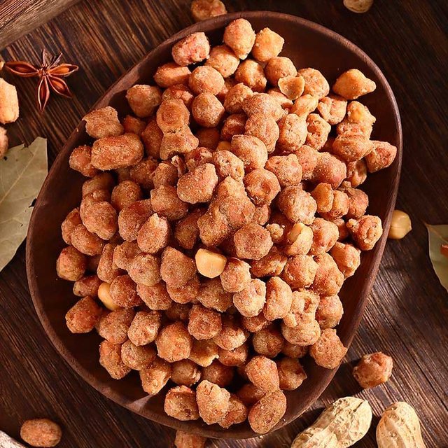 食玺升米浆花生咸甜味裹衣花生香酥脆多味花生米酱香味休闲零食 米浆