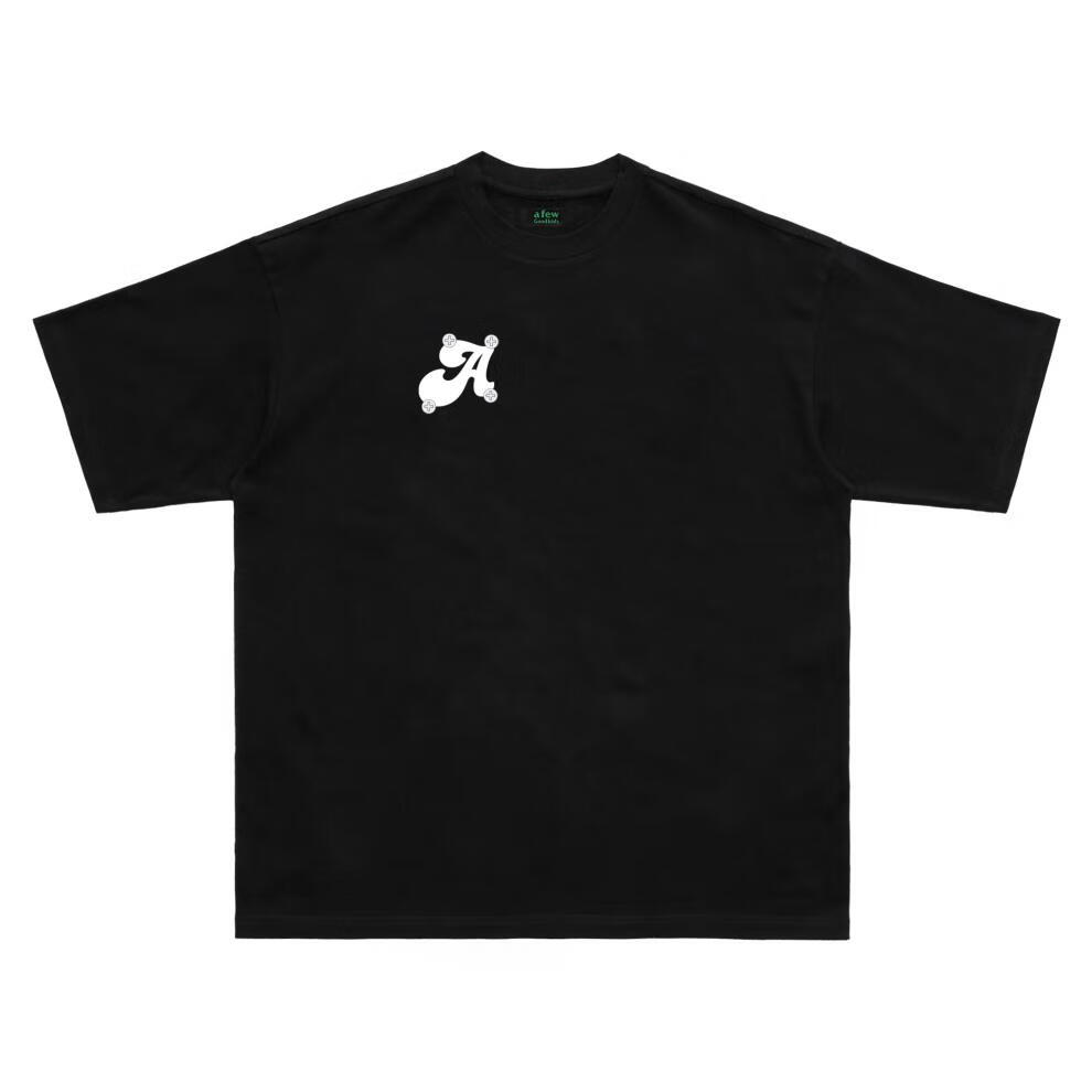 国潮男装店fff线上商店支线afgk印花金属logo夏季美式街头t恤男女情侣