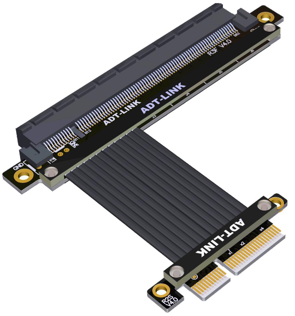 笙惠阙pci-e x4延长线转接线 x16 16x 4x pcie4.