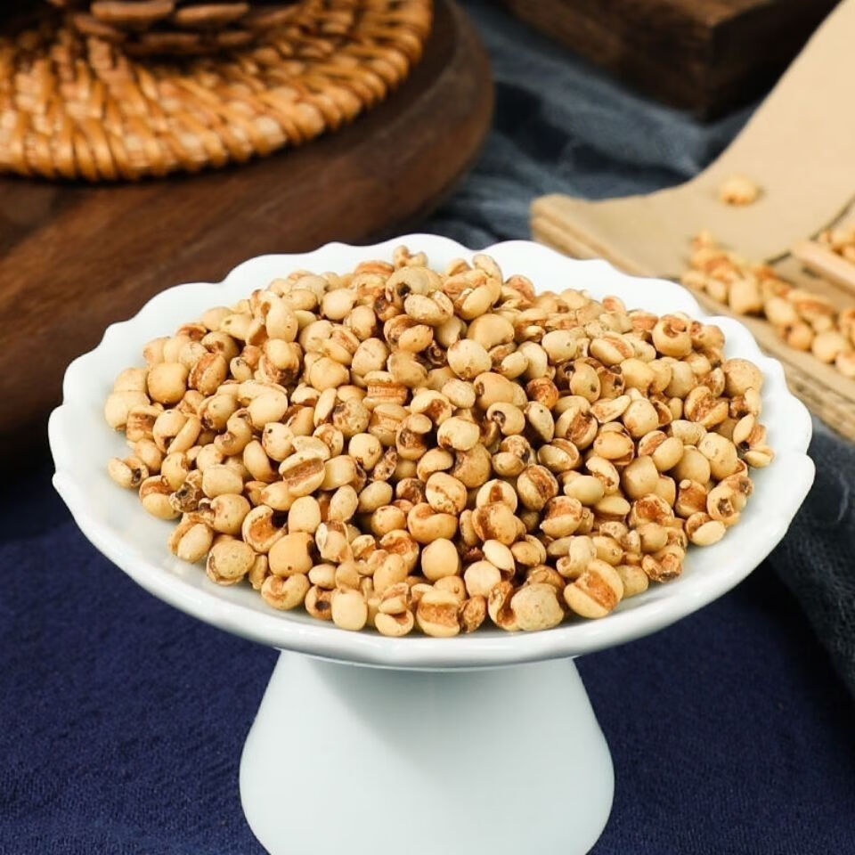 炒熟小薏米麸炒薏苡仁炒过的薏米可搭配赤小豆芡实炒薏米仁2000克