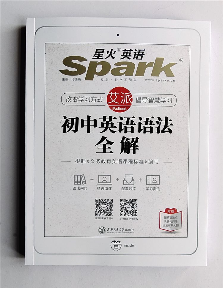 星火英语初中英语语法全解中考语法大全英语语法辅导材料工具书