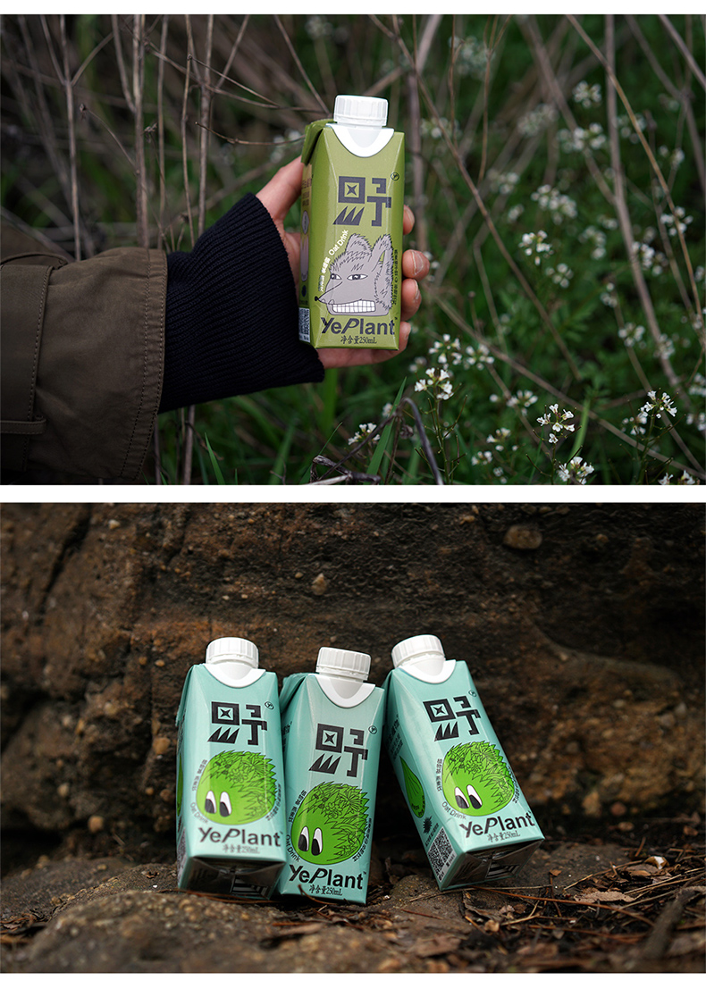 yeplant野生植物植物燕麦奶250ml12瓶多规格咖啡大师燕麦奶榛子味燕
