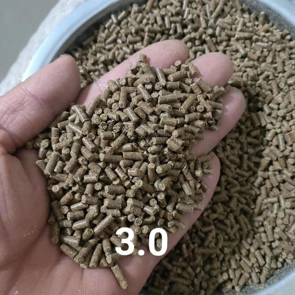 通威饲料鱼苗开口料小颗粒鱼塘养殖鲤鱼鲫鱼草鱼锦鲤鱼特种鱼通用2mm