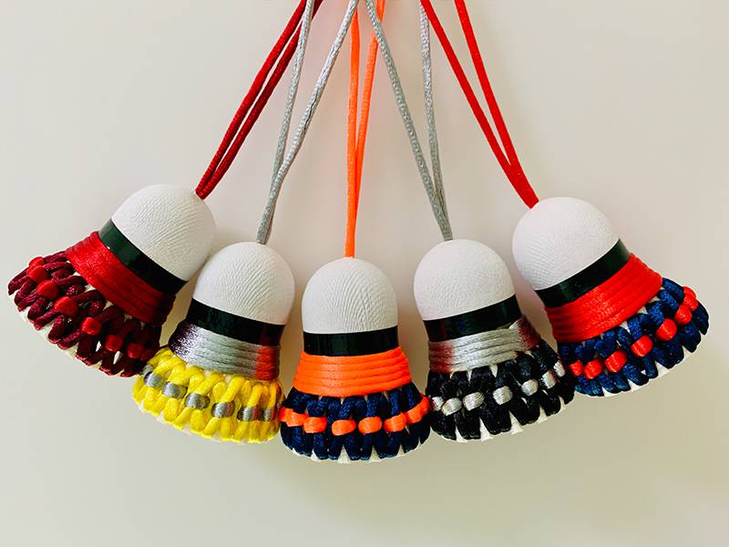 羽毛球挂件 羽毛球挂件饰品diy手工制作创意可爱活动礼物纪念品定制