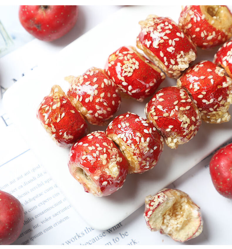 冻干冰糖葫芦正宗老北京无核山楂独立包装不化糖年货零食 买150克赠