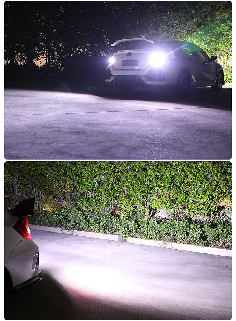 小米mi生态同款汽车倒车灯led超亮辅助灯流氓后尾灯鹰眼爆闪改装1156