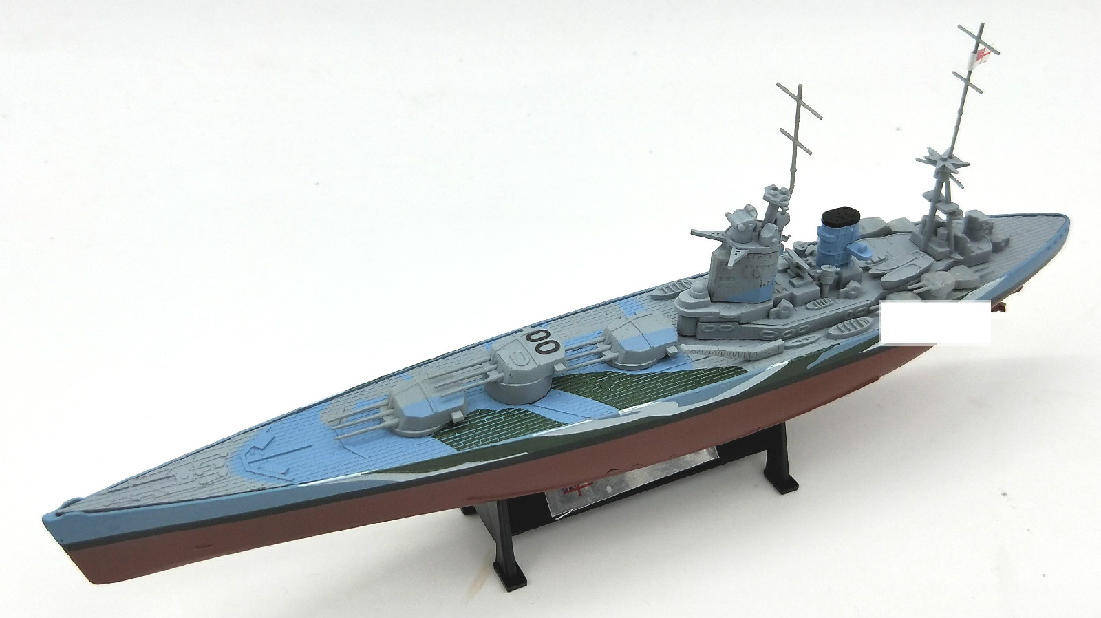 军舰模型1:1000二战巡洋战列舰胡德密苏里武藏衣阿华仿真静态成品送人