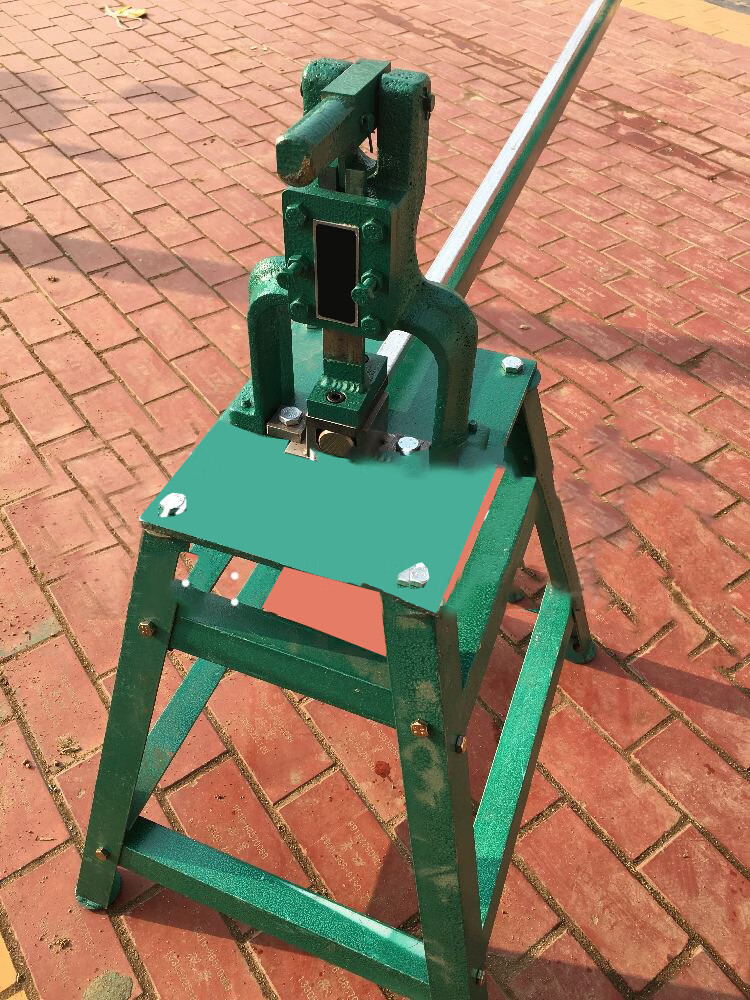 手动不锈钢 防盗网冲孔机电动液压方管圆管打孔机 38圆管冲25.5圆孔