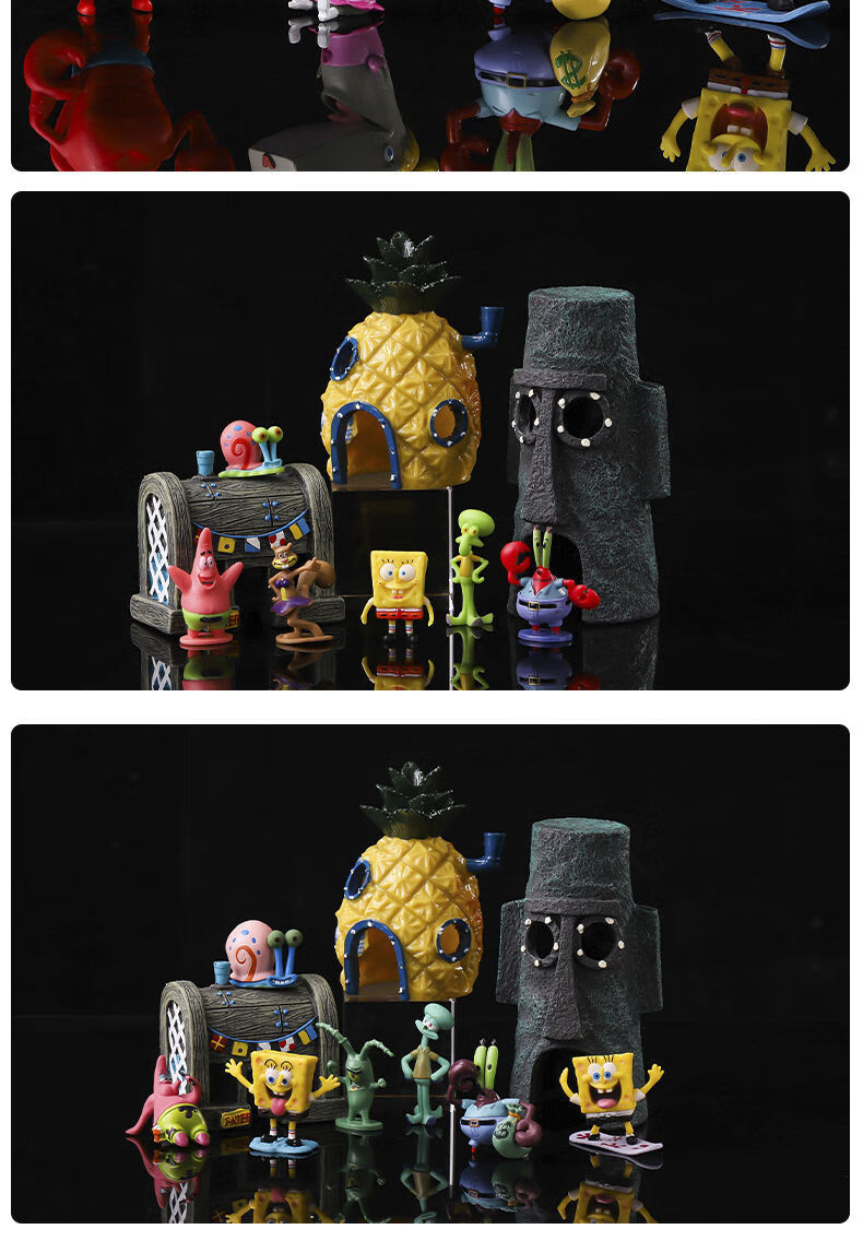 公仔人偶玩具蛋糕装饰摆件车载模型创意生日礼物 4314-【蟹王堡】12cm