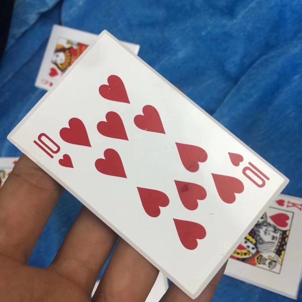 扑克牌飞镖全钢飞牌扑克牌暗器飞镖飞镖防身武术锻炼用品扑克红桃