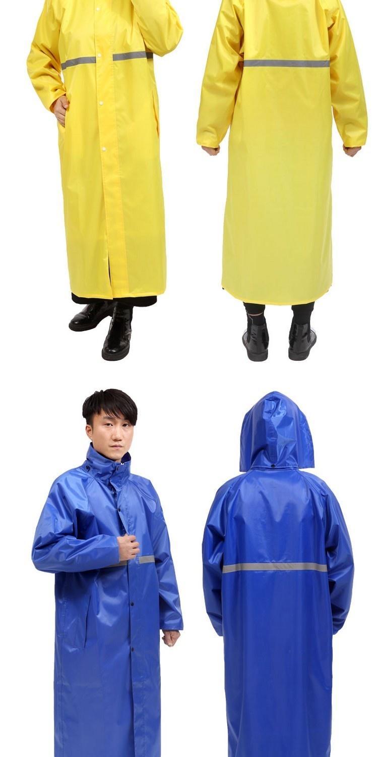 现货直发牛津布连体加厚雨衣成人女式长款全身劳保防水雨披户外徒步男