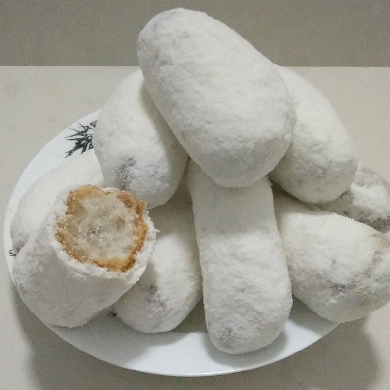 雪枣湖北湖南特产京果子白果糕点年货小吃零食白枣老式京果1斤乒乓球