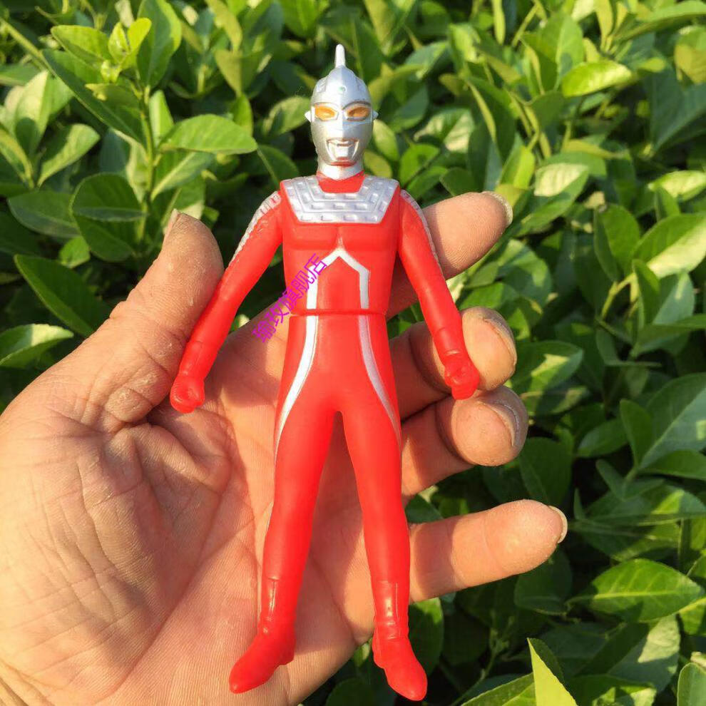 奥特曼软胶欧布泰迦捷德赛罗银河托雷基亚迪迦玩偶人偶模型玩具 粉红
