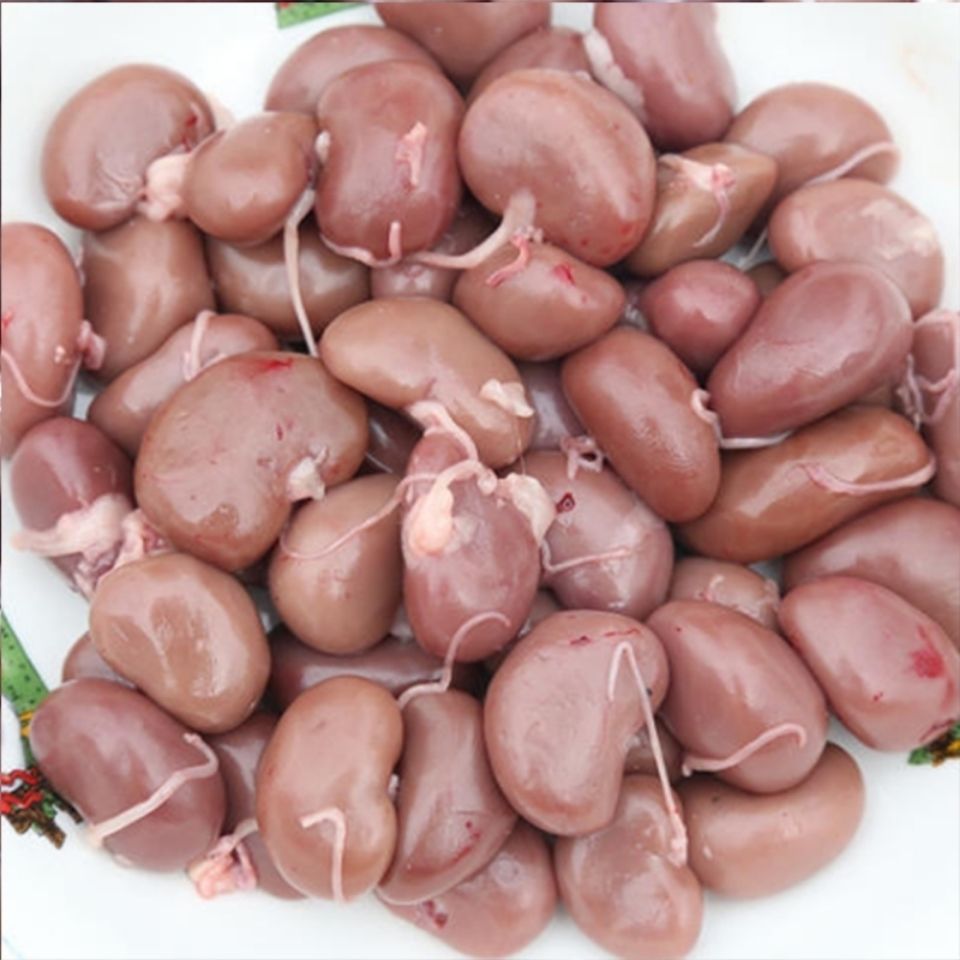 兔肾兔腰新鲜冷冻兔子肉烧烤生鲜内腰红腰子1斤展志曼智 1斤【图片