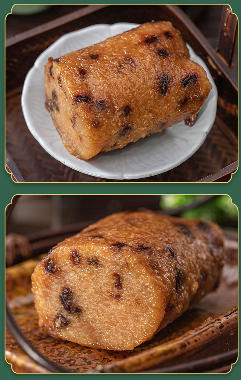 宁波象山传统糕点枕头粽碱水粽子没有蔗糖粽子当天现做糯米粽子 红豆