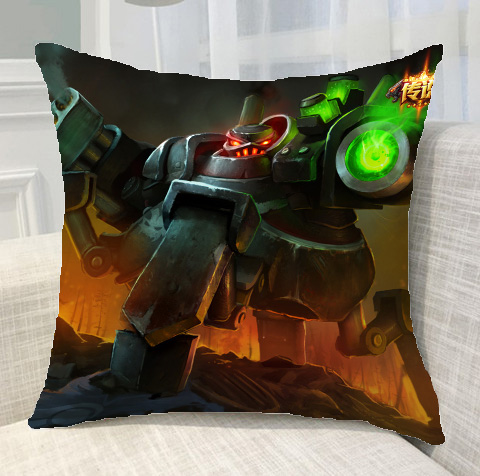 京选品质lol塔姆抱枕lol英雄周边抱枕床头汽车靠垫乌鸦塔姆铁铠冥魂厄