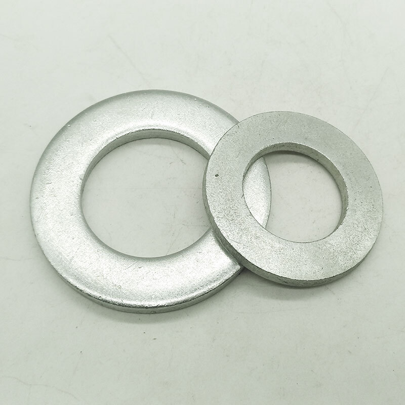 镀锌平垫片加大加厚圆形铁垫圈铁平垫m42m45m48m52m56m64mm实际内径