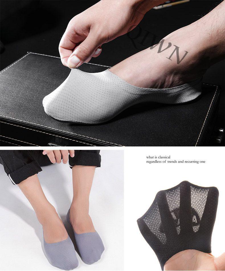男士丝袜短冰丝男袜冰丝袜夏天薄款透气夏季吸汗隐形浅口船袜短袜冰丝