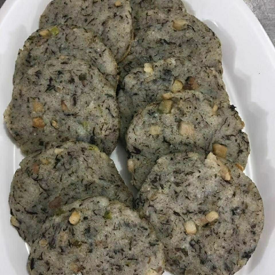 安徽蒿子粑粑六安霍山特产农家手工腊肉米面野菜饼馍舌尖美食10个预计