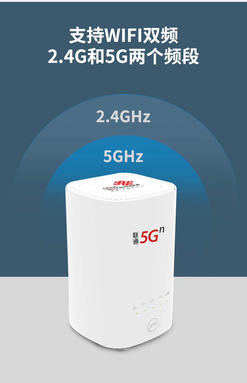杰霆华为通用免插卡随身wifi5g插卡路由器vn007 三网通cpe 随身wifi