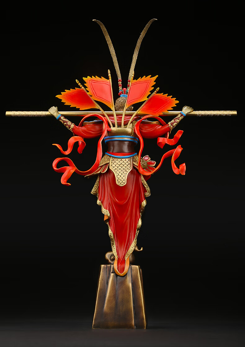 vakada轻奢品牌斗战胜佛凯旋纯铜孙悟空摆件齐天大圣归来家居客厅装饰