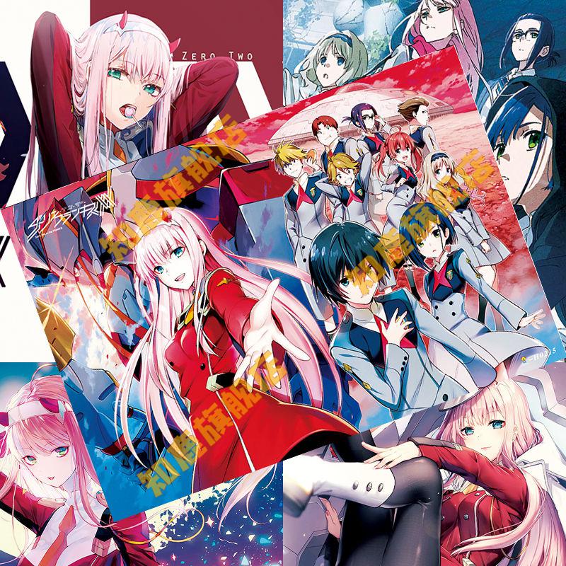 国家队02海报卡片动漫周边高清墙纸壁纸明信片darling二次元定制