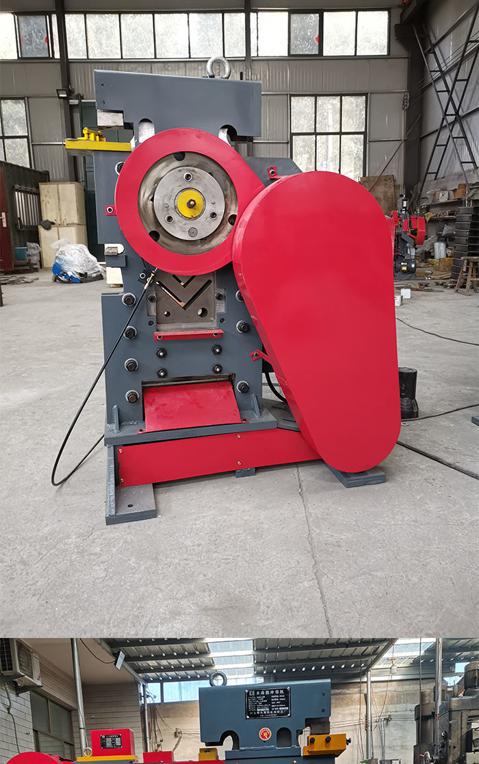 定制适用多功能冲剪机角钢切断机槽钢角铁工字钢冲孔机切角机液压联合