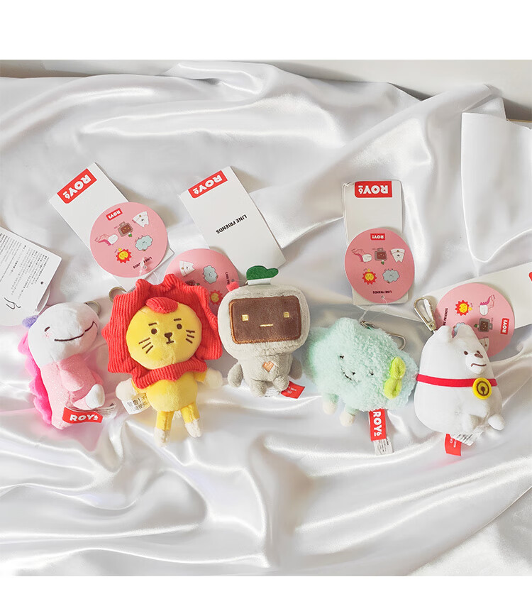 莱阳公仔roy6同款 王源同款莱阳卡通可爱日系ins超火包挂件毛绒公仔
