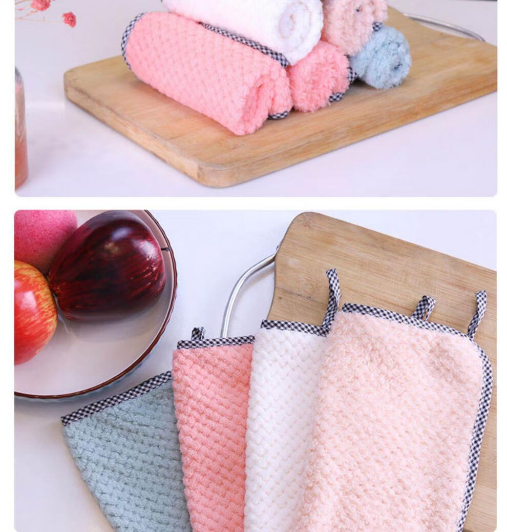 小学生小抹布 一年级抹布小学生小抹布幼儿园专用厨房专用不粘油不