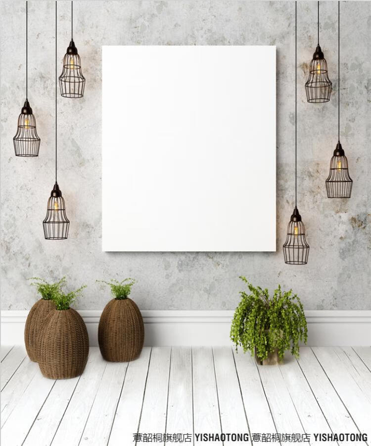 2022新款直播背景布3d立体高清新款直播间装饰背景墙主播背景布3d直播