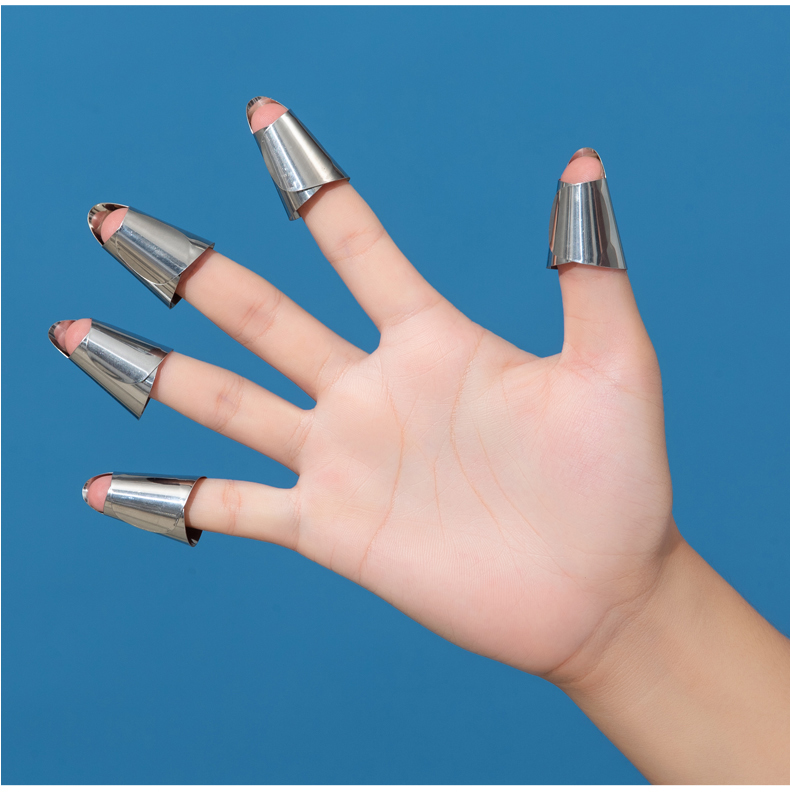 定制摘花椒摘菜手套指套护指神器指头保护套拇指套手指套剥蒜掐拇指刀