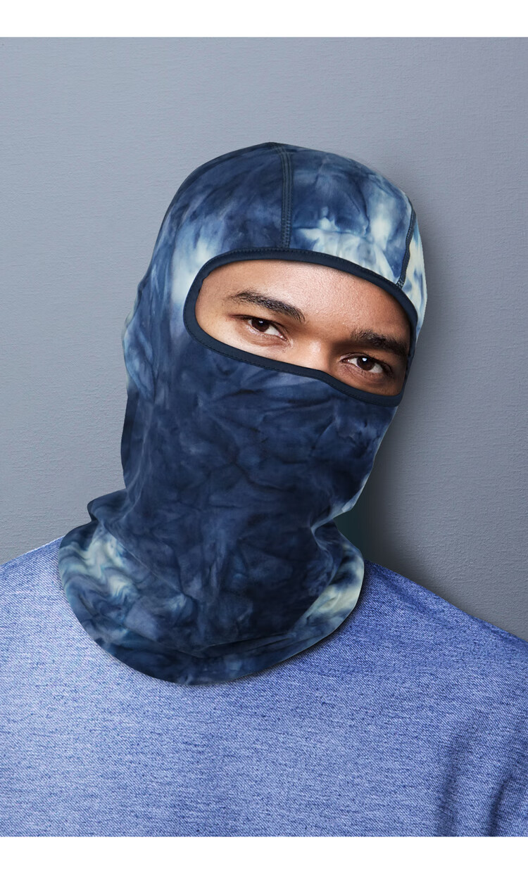 摩托机车头盔面罩骑行秋冬保暖头套潮流个性面具防风吸汗滑雪围脖