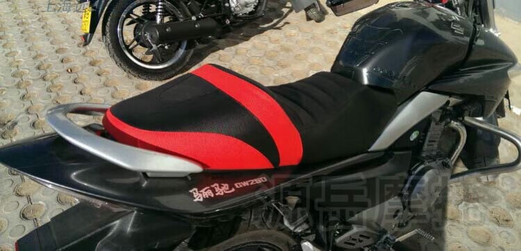 gw250坐垫改装配件调整后座往前滑摩托车坐垫改加宽加软加高降低定制