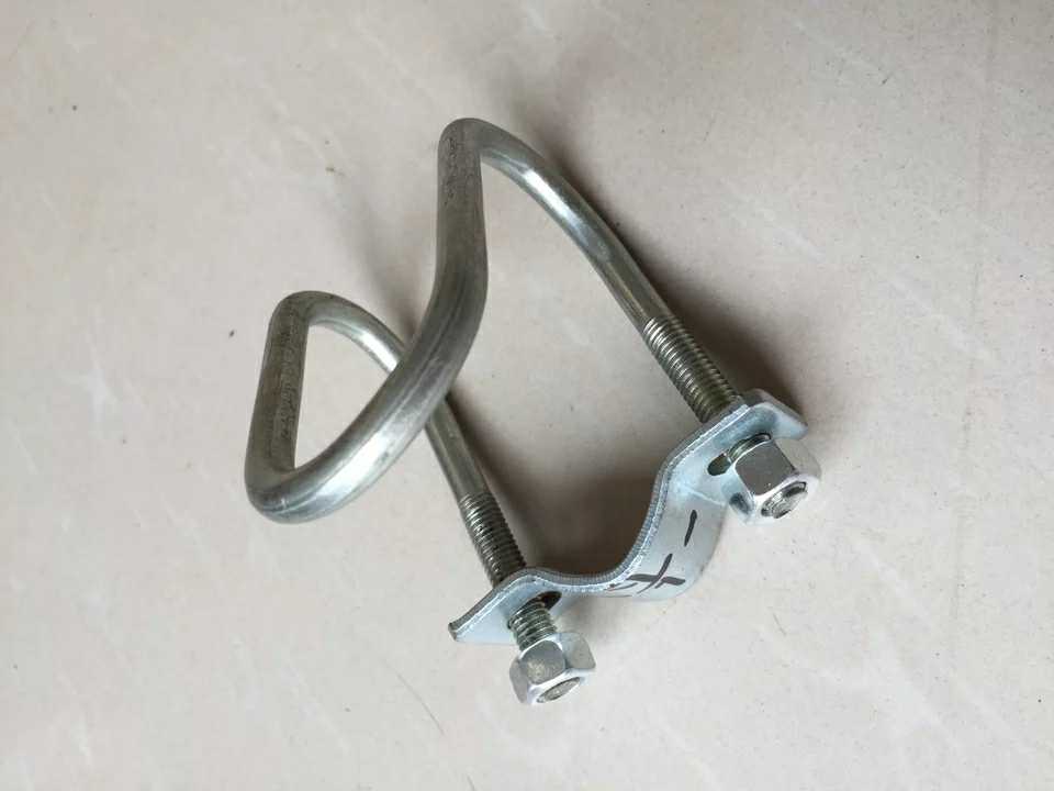 金仕帆双管卡定制双型卡扣型管卡镀锌十字扣件钢管连接件脚手架固定