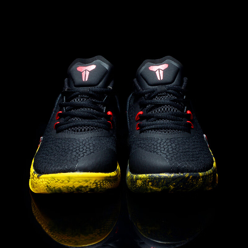 耐尅联名男鞋篮球鞋男黑曼巴精神二代限量版毒液低帮运动鞋12 曼巴2