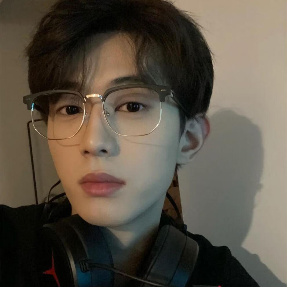 芝雅雨(zhiyayu) 斯文败类半框眼镜男配镜痞帅防蓝光可配有度数眼睛架