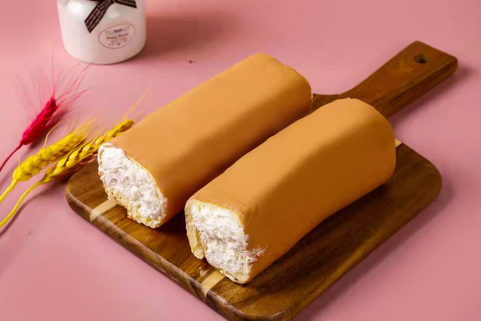 老式奶油蛋糕卷8090后童年怀旧零食虎皮卷早餐面包整箱瑞士卷 原味8枚