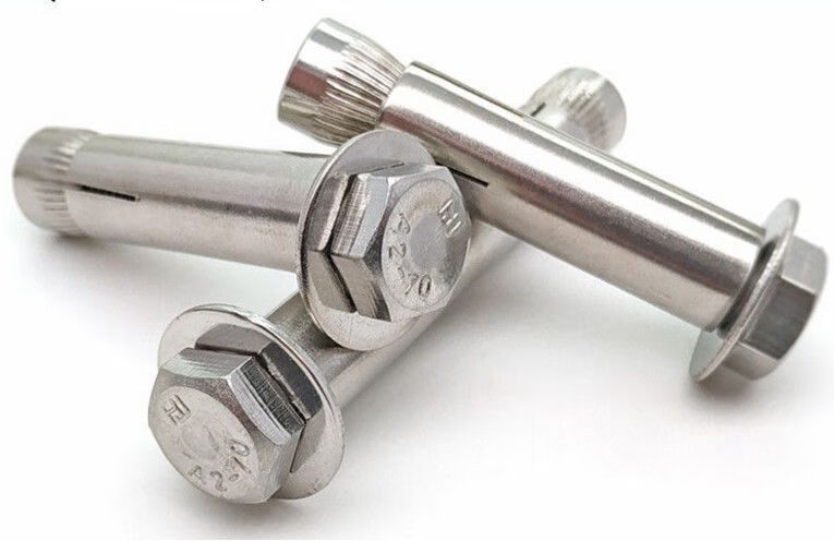 膨胀螺丝螺栓304不锈钢外六角内膨胀螺丝内置式膨胀螺栓拉爆膨胀m6m8m