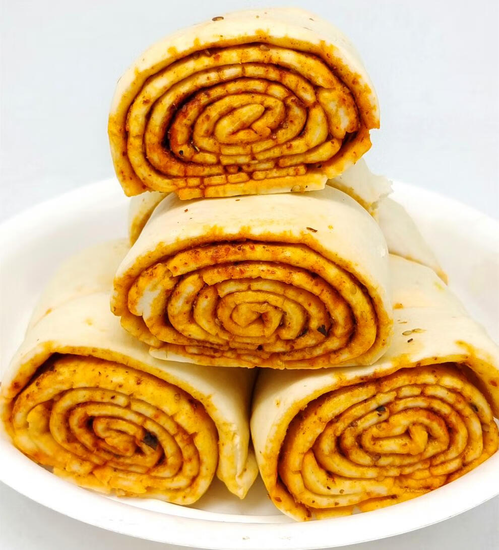 陕西辣子花卷馍10个麻辣花卷馒头新鲜湿花卷馒头 10个装*1份(1000克)