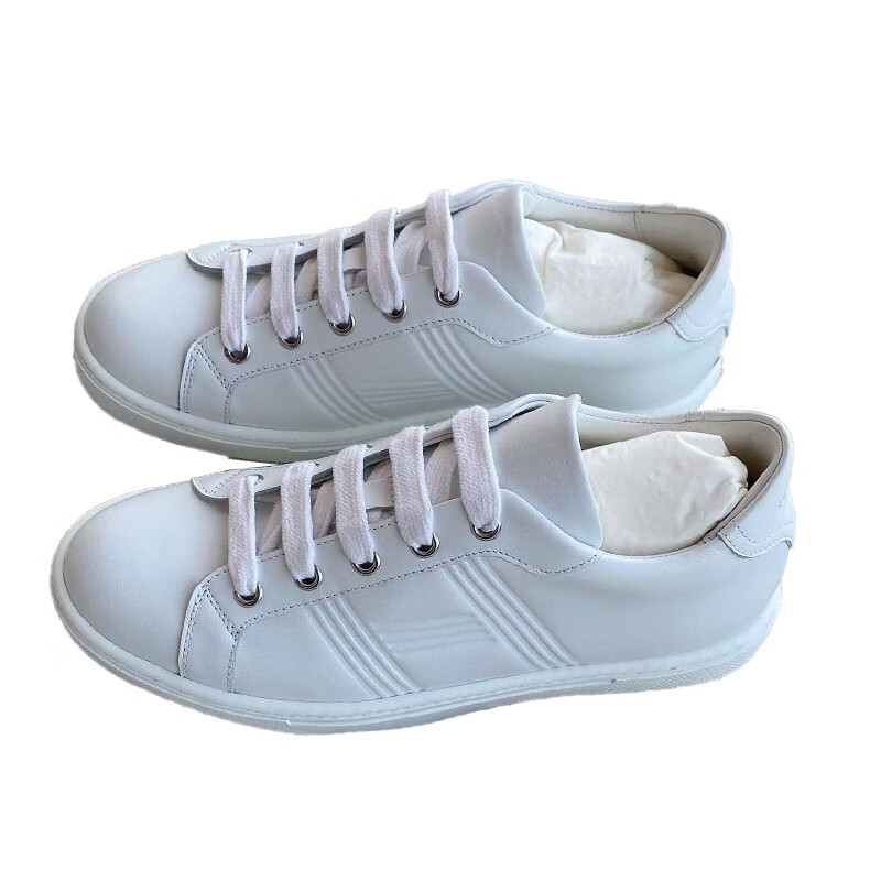 hermes爱马仕女士h标小白鞋h201114z01360be白色系欧码36