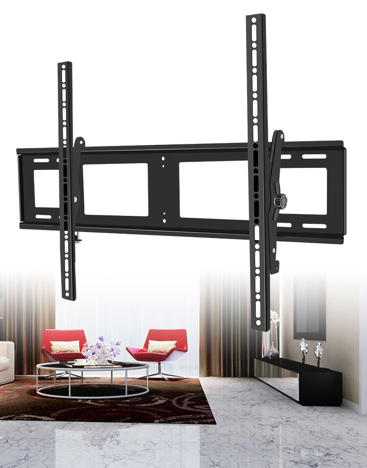 适用于55寸海信电视挂架55e3f/65e8d/75e3f/85e7f通用可调墙支架