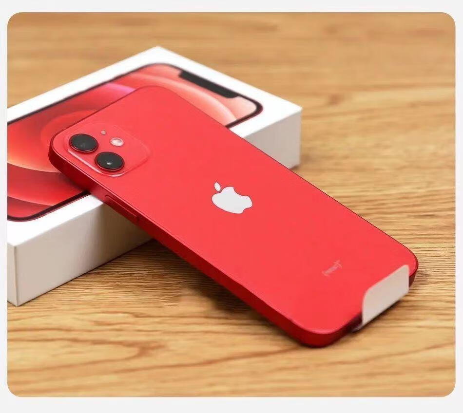 apple/苹果 iphone 12 苹果12全新原装原封5g双卡手机 红色 官方标配