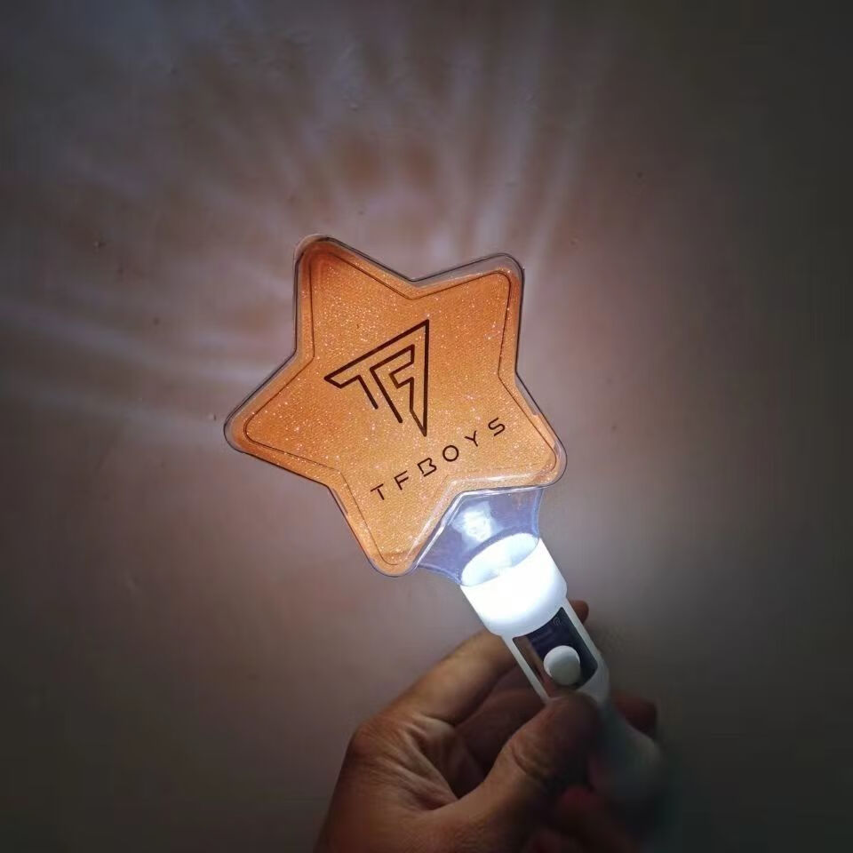 荧光棒演唱会 应援棒校园演唱会荧光棒定制王俊凯蓝色王源绿色易烊