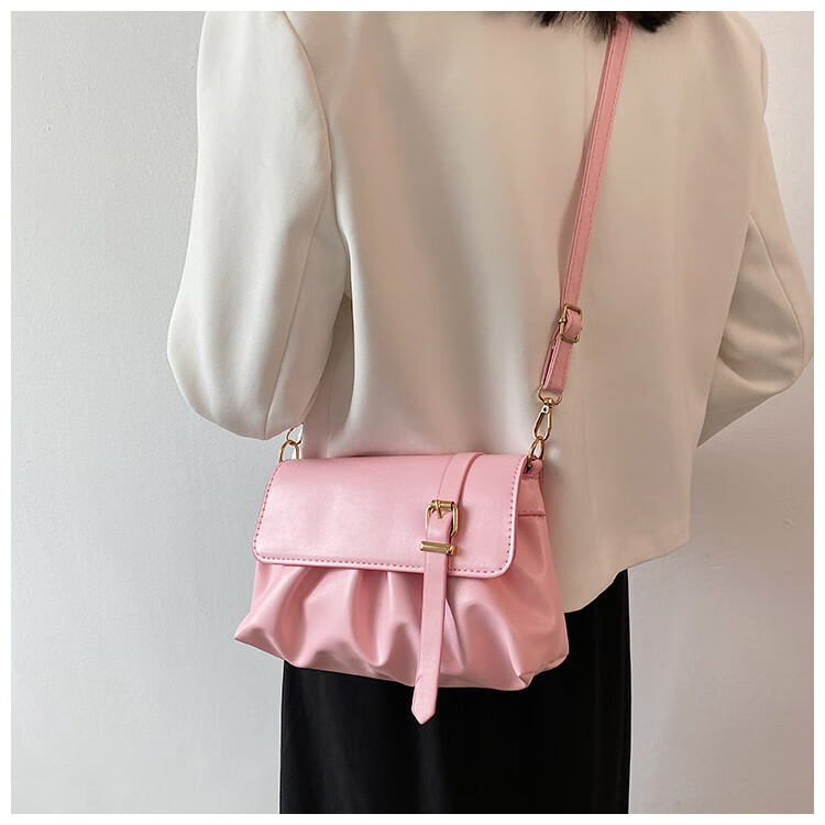 女生包包斜跨包女2021新款潮时尚斜挎包夏季百搭ins小众单肩腋下包