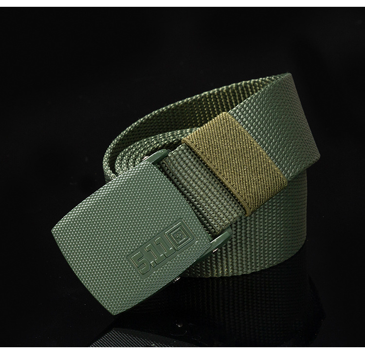 腰带速干尼龙帆布单兵战术腰带军专用多功能运动登山休闲裤带 511