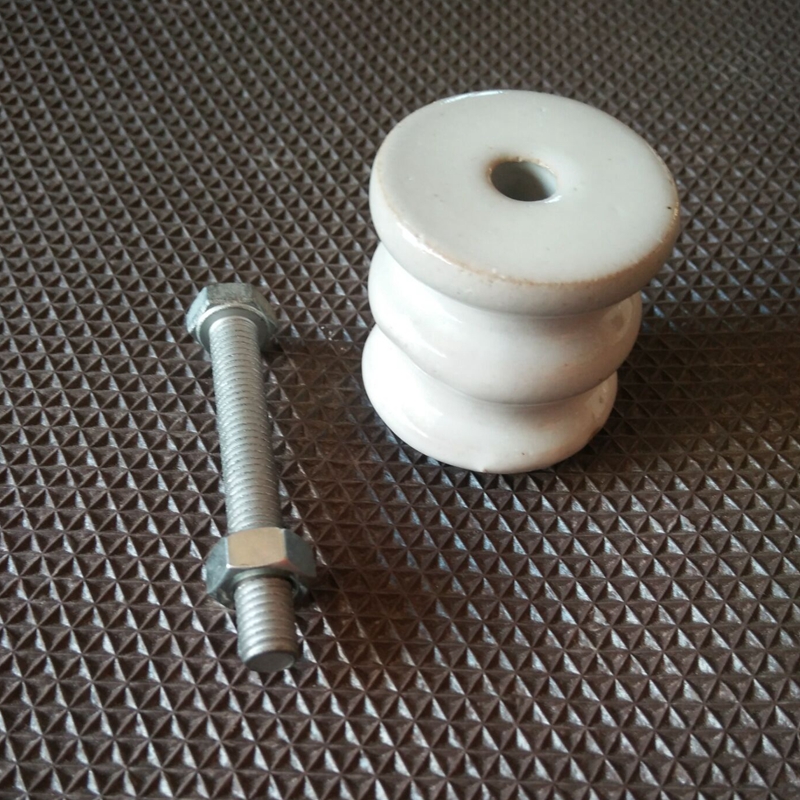 瓷珠绝缘子电力瓷瓶电线杆架低压磁壶电工磁瓶通电设备配件小号瓷瓶1