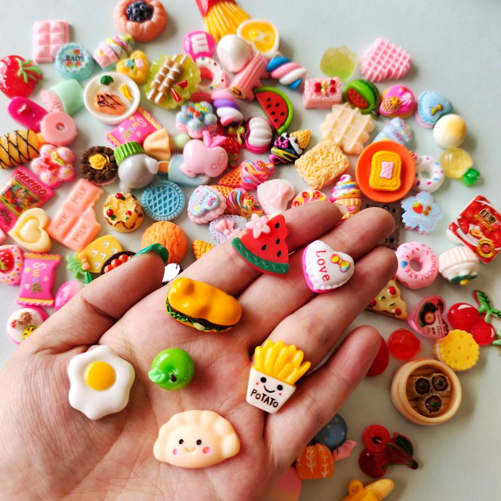 京佳可爱迷你版小零食玩具便宜微缩食玩超市小瓶子网红迷你食物仿真小