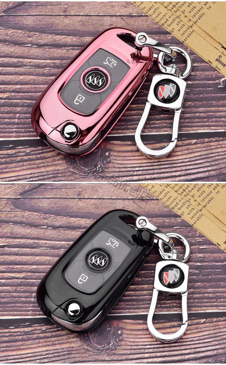 适用于222019款别克威朗钥匙套2018款凯越汽车钥匙包壳钥匙扣男女威朗